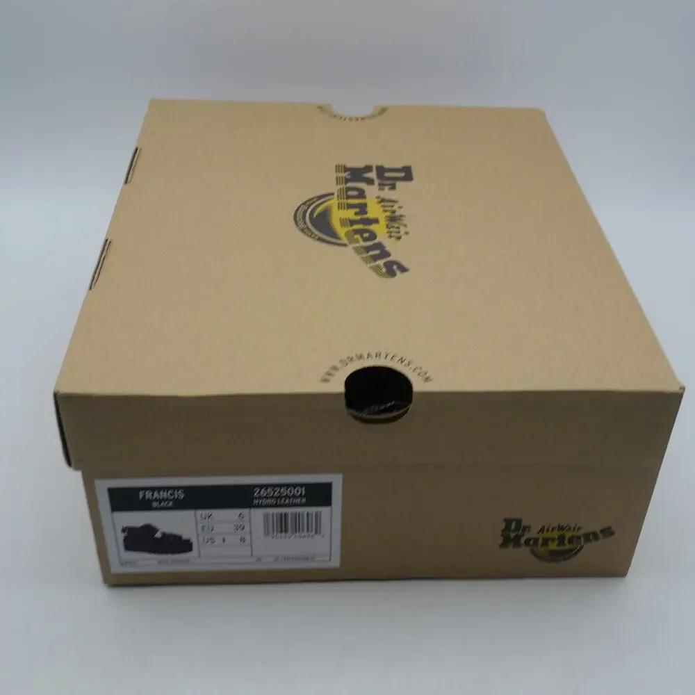 NEW Dr. Martens Platform Sandals Francis Leather Strap Retro Women's 8 - Picture 13 of 14